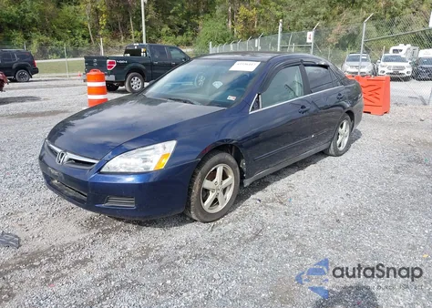 2007 Honda Accord 2.4 Lx из США, поврежденный, VIN 1HGCM56487A127237